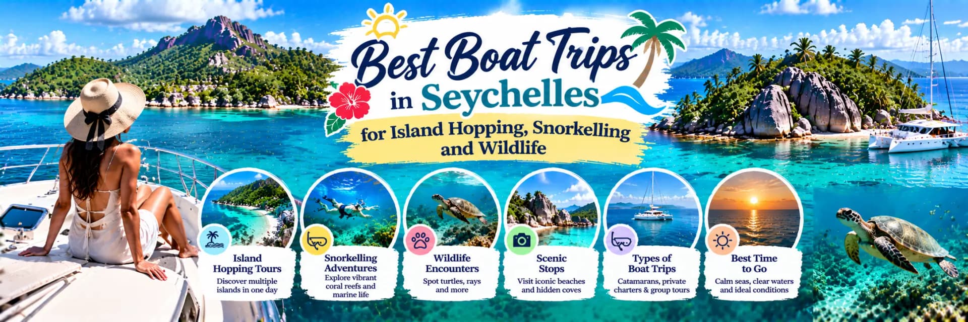 Best Boat Trips in Seychelles for Island Hopping, Snorkelling and Wildlife