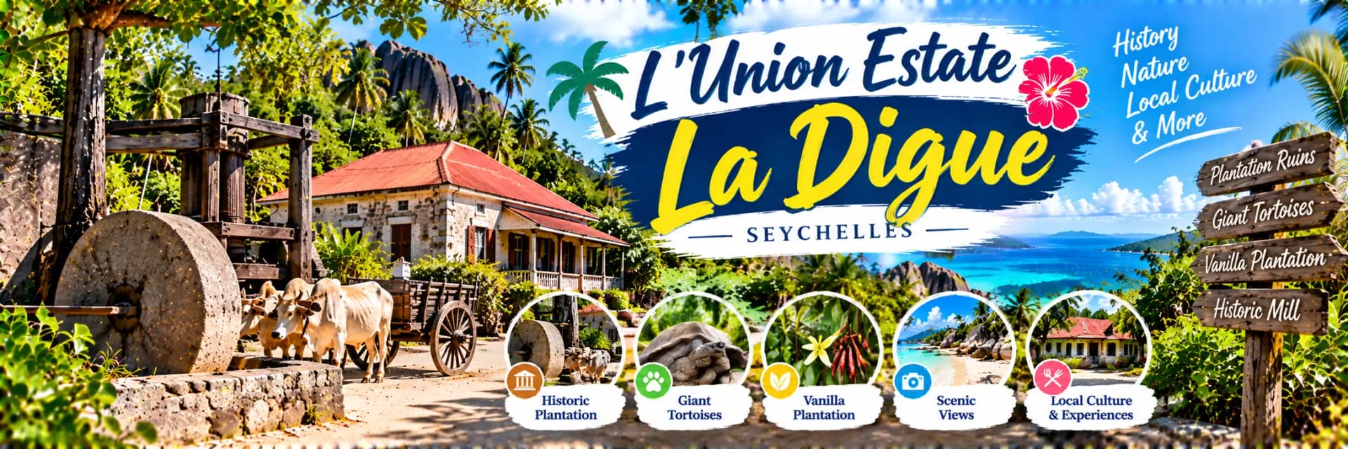 Explore L’Union Estate, La Digue: History & Visitor Guide